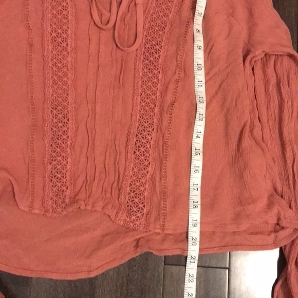 Hollister‎ Long Sleeve Gauze Top M EUC - Picture 6 of 7